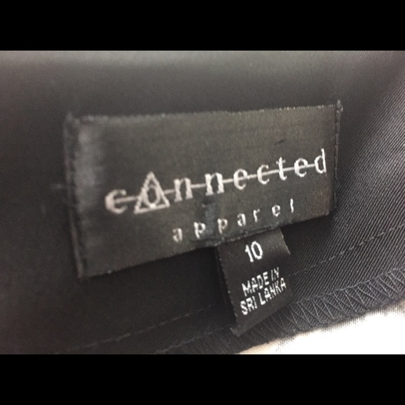 Black and cream sleeveless dress - Picture 2 of 2